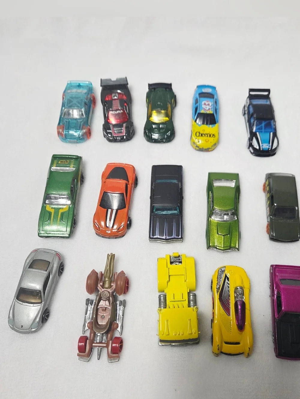 Assorted Kids Toy Car Pack - Multicolor Die-Cast Vehicles